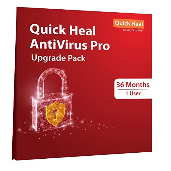 QUICK HEAL UPGRADE PRO
1 USER 3 YEARS