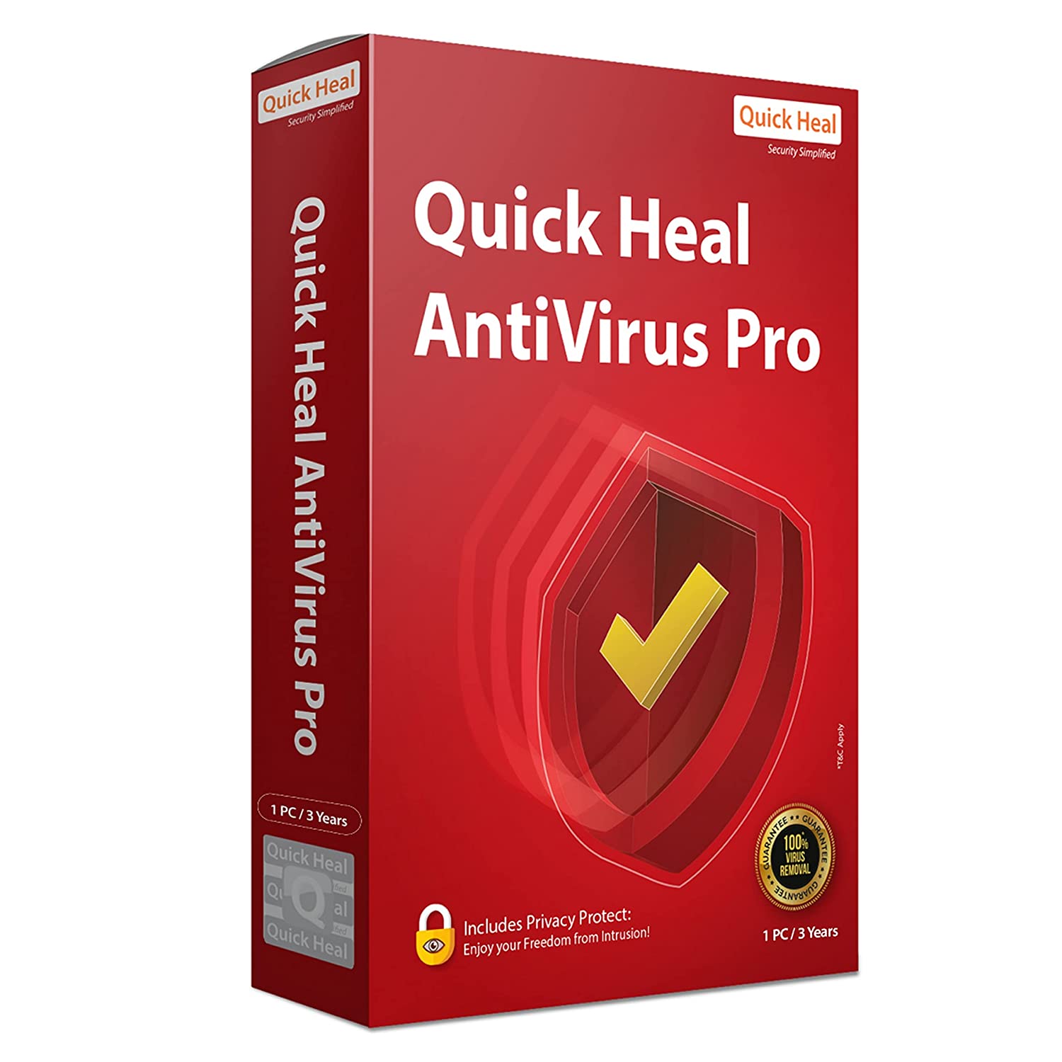 Quick Heal Pro 
1 User 3 Years