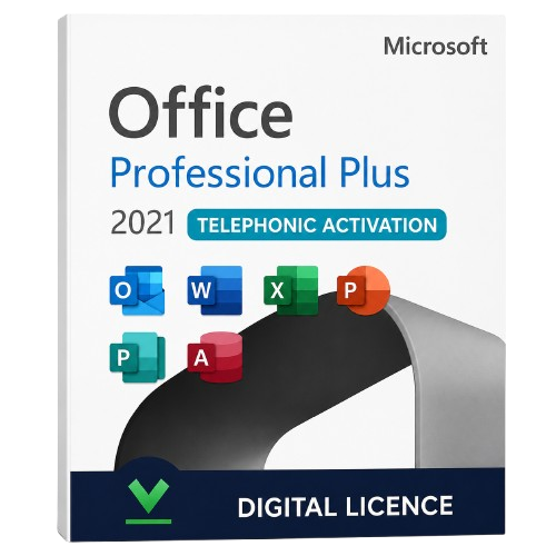 Office Prof. Plus 2021 
Phone Activation (Lifetime)