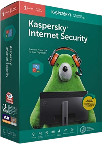 Kaspersky Internet Security
 1 User 1 Year